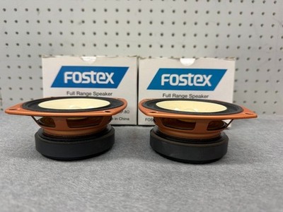 FOSTEX FE103-Sol 10cm Cone Full Range Speaker Unit PAIR 8 Ω USED