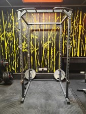 BODYMAX Power Rack Cage Squat Bench Weight Lifting Gym Home Equipment READ BELOW