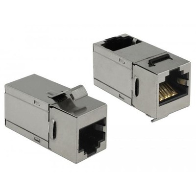 Delock Keystone Modul RJ45 Buchse > RJ45 Buchse Cat.6 90°