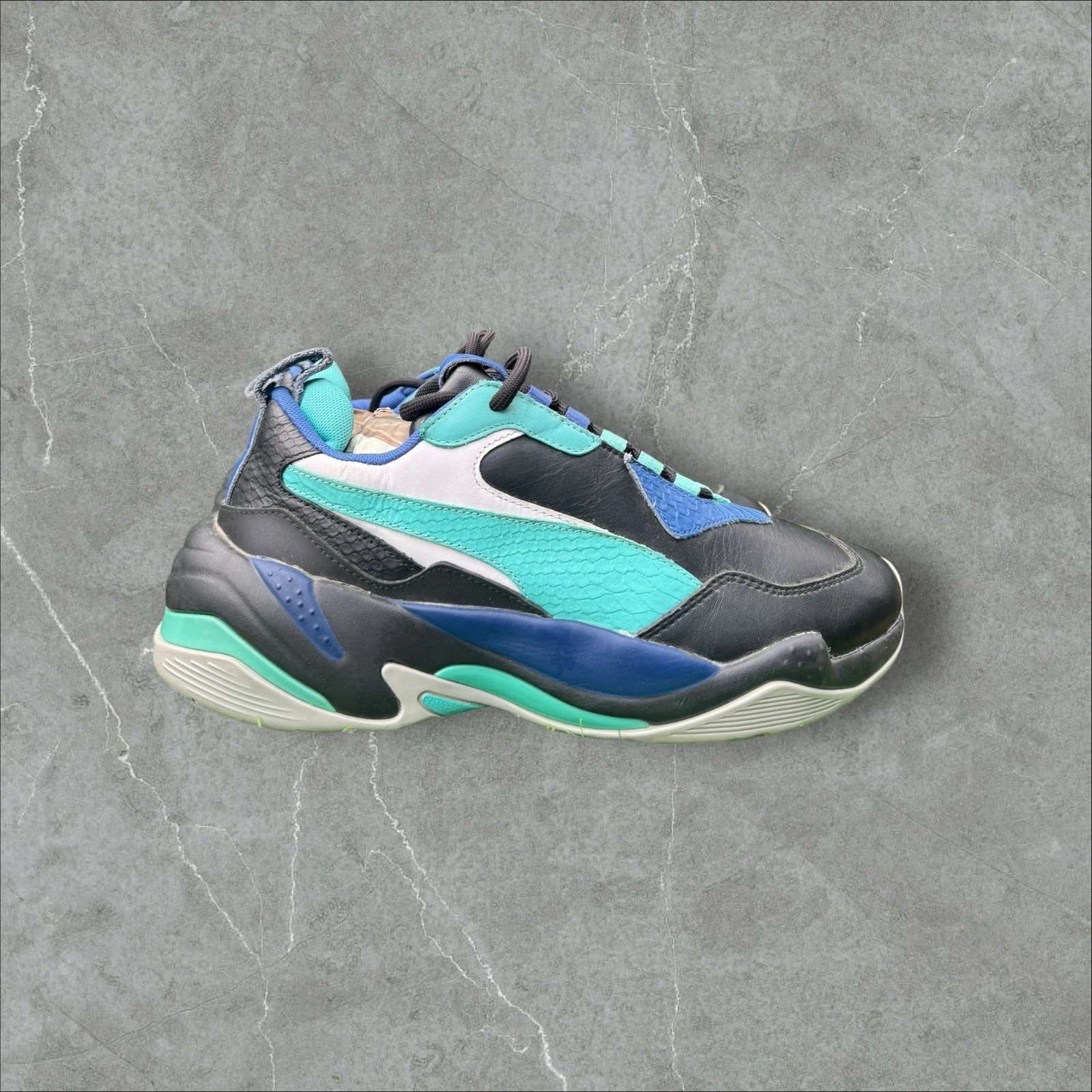 Puma Thunder Holiday 372834 03 scarpe casual da corsa uomo 10 5 nero blu galassia