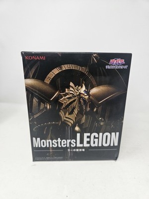 Yu-Gi-Oh Monsters Legion Winged Dragon Of Ra Gold Figure Konami Boxed Anime