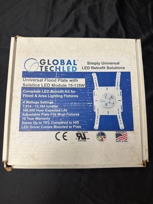 Global Tech LED Retrofit Kit 75-135W Universal Flood Light 120-277V