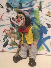 Gilde Clown Oldie Marienkäfer auf Finger ca 22cm Groß Top Zustand