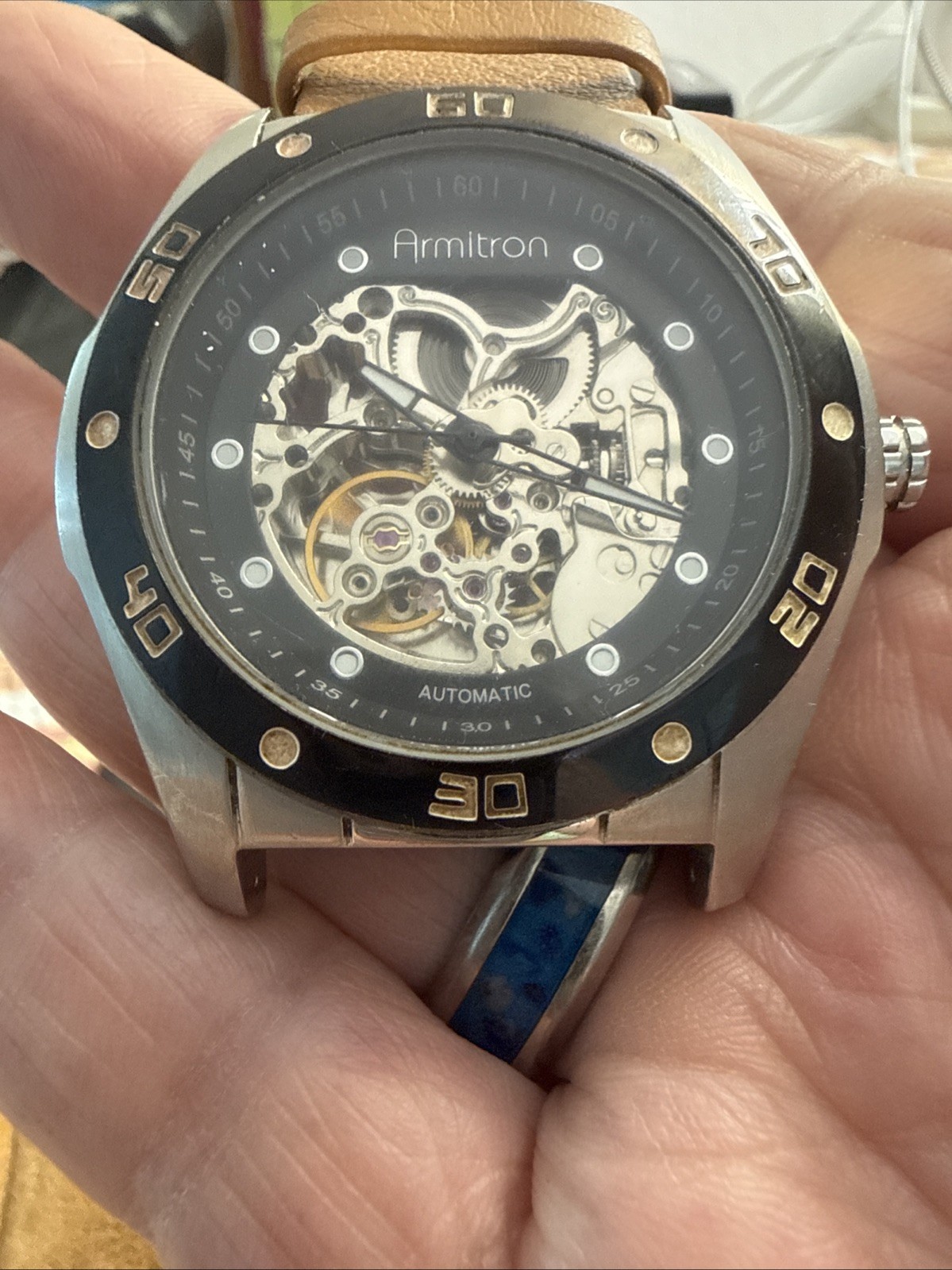 Armitron Automatic Skeleton Watch | Model 20/4405… - image 1