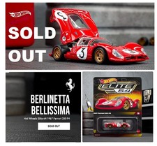 Hot Wheels Elite 64 1967 Ferrari 330 P4 SOLD OUT