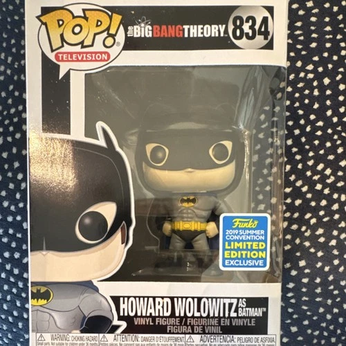 Funko Pop! The Big Bang Theory Howard Wolowitz Batman #834 2019 Summer Conventi…
