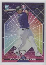 2022 Panini Chronicles Recon Purple 5/25 Colton Welker #20 0nr3
