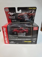 AUTO WORLD AW XTRACTION 2015 FORD MUSTANG SLOT CAR MIB