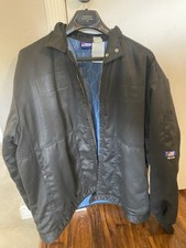 Flame Rwear FR Coat Men XL Navy Blue Nomex Flame Resistant Workwear Winter Coat