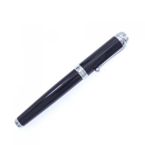 Aurora Talentum Black Fountain Pen Black 14K Medium Used from japan