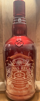 Chivas Regal 12 Jahre Night Edition 1,5 Liter 40 % von 2017 rote Flasche Sammler