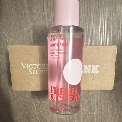 PINK Fresh & Clean Body Mist Sweet Apple Sea Spray 8.4 fl oz Vegan Women
