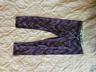 Women Roxy cropped leggings Blue- Workout Gym Athletic Surfing Surfer Girl Sz. S — photo 1