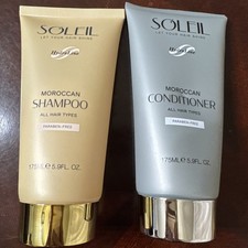 Soleil HydroLine Moroccan Shampoo and Conditioner Set 175ml 5.9 fl.oz