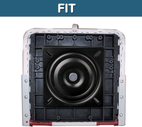 6-1/4 Inch 360-Degree Boat Seat Swivel for Bar Stools Counter Stools Boat Seats - 第 2/6 張圖片