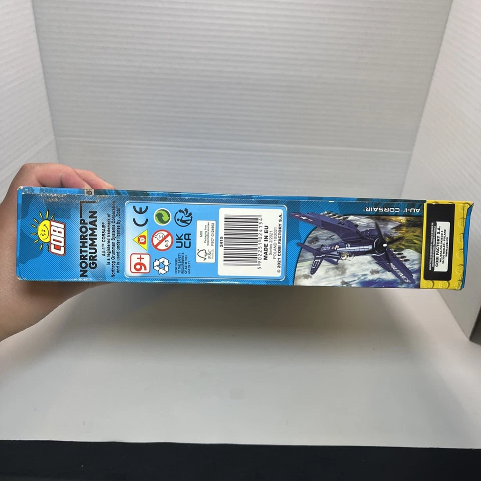 COBI Historical Collection AU-1 Corsair 330 Pcs Building Set # 2415 BRAND NEW - Image 4 of 4