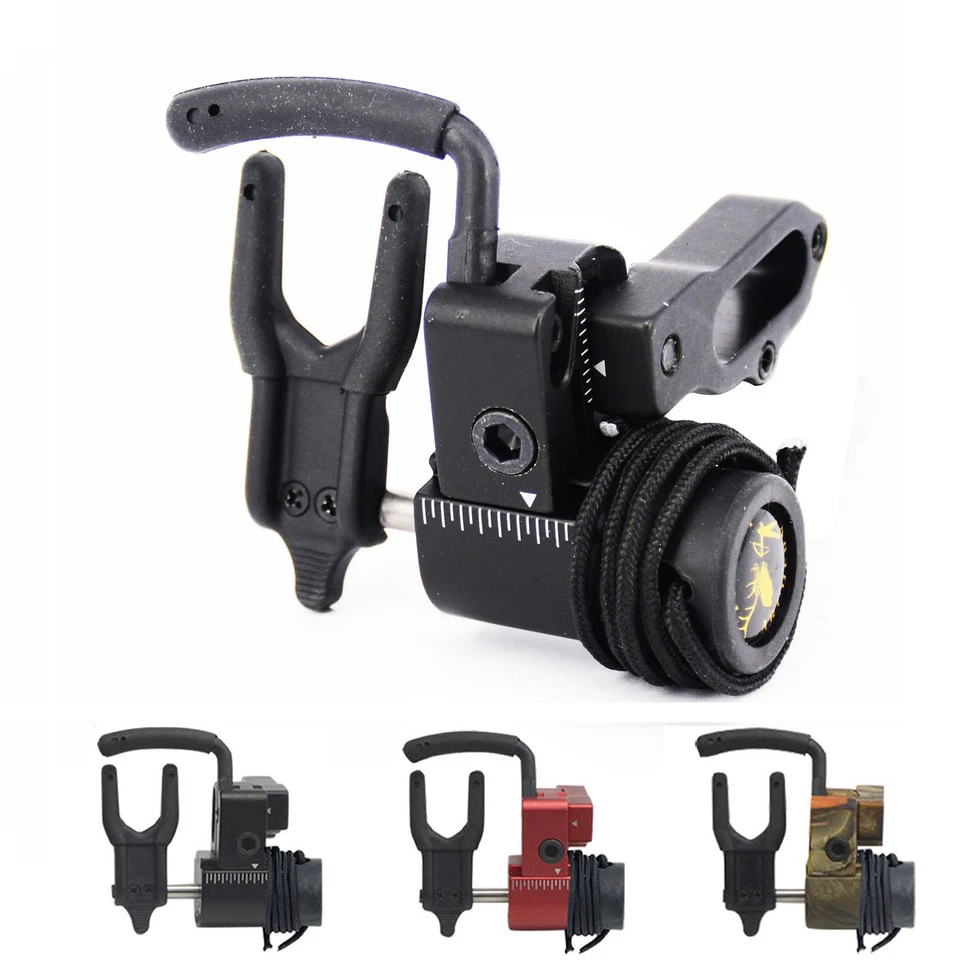 Drop Away Arrow Rest Launcher Adjustable Archery CompoundBow Hunting Target R/LH - Image 4 of 4