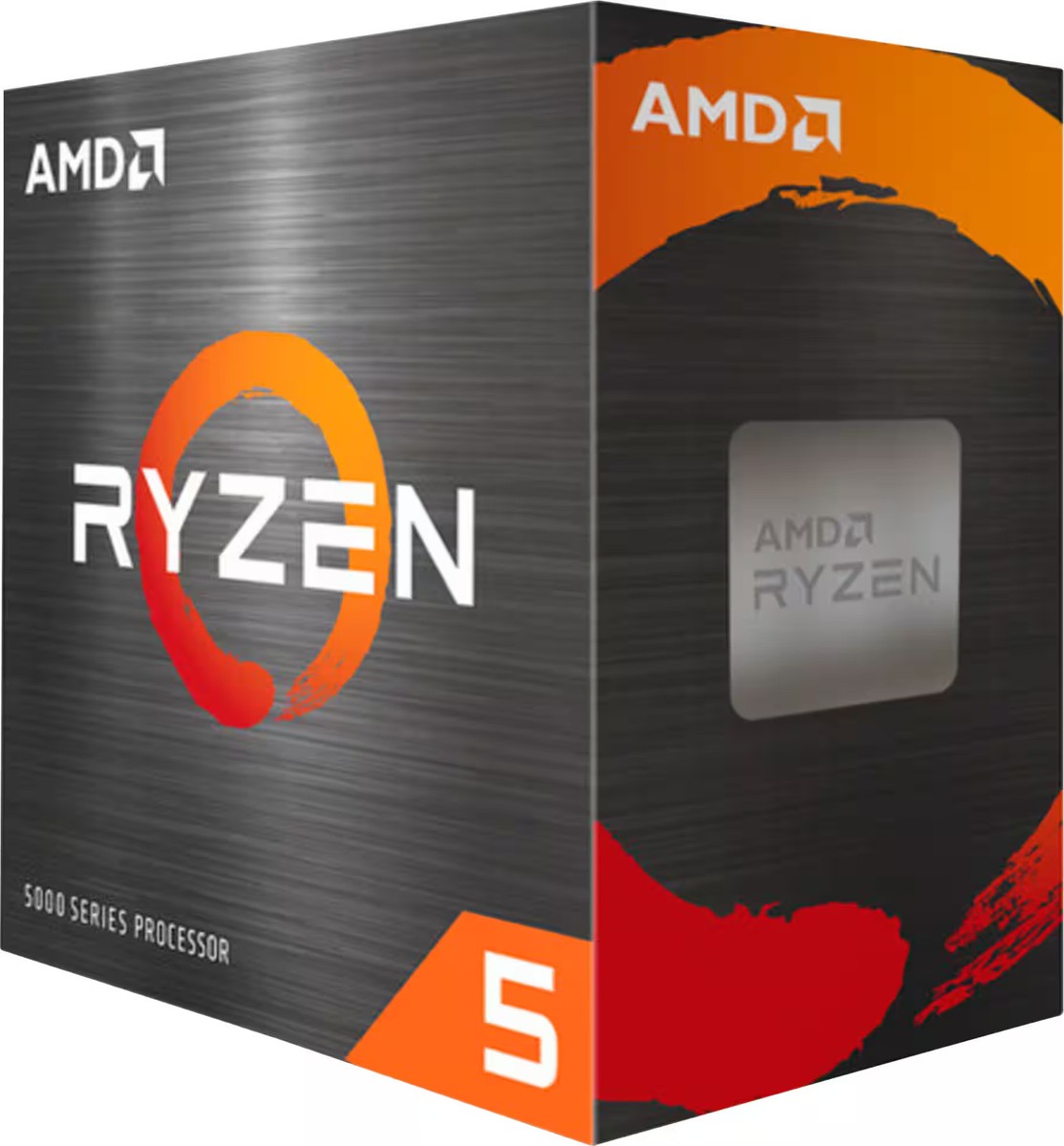 AMD - Ryzen 5 5500 6-Core - 12 Thread 3.6 GHz (4.2 GHz Max Boost