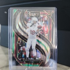 2024 Panini Select -Premier Level Marvin Harrison Jr. #115 Black & Green Shock