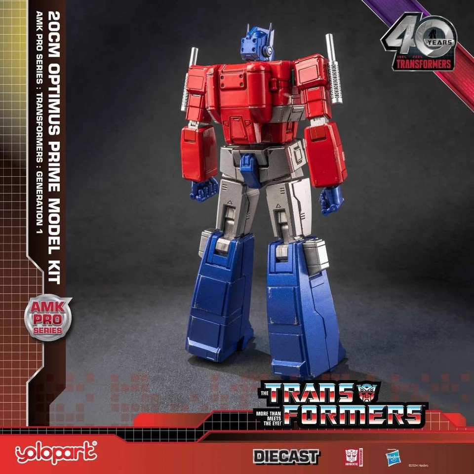 Transformers G1 AMK Pro Optimus Prime - Modelo Kit 20 cm - Yolopark - Imagen 2 de 4