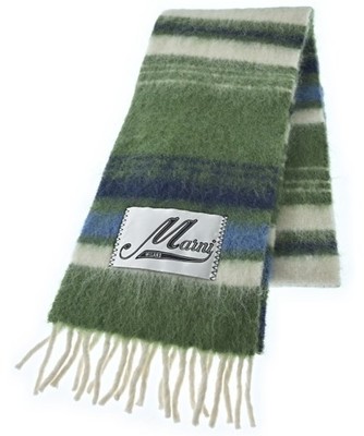 MARNI Scarves GreenxBeigexBlue(Patterned) 2200672936036