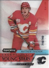 2020-21 Synergy Exceptional Young Stars #EY19 Matthew Tkachuk /749 - NM-MT