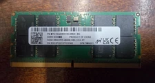 Micron | 32GB 2Rx8 PC5-4800B-SB0-1010-XT | DDR5 SODIMM Module | Laptop RAM