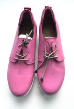 Ladies Adesso  Leather Elasticated Lace Slip On colourful comfort Shoes Sarah