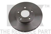 2X Bremsscheibe NK 203034 FüR Sigma Wagon Runner Mitsubishi Space Eclipse Galant