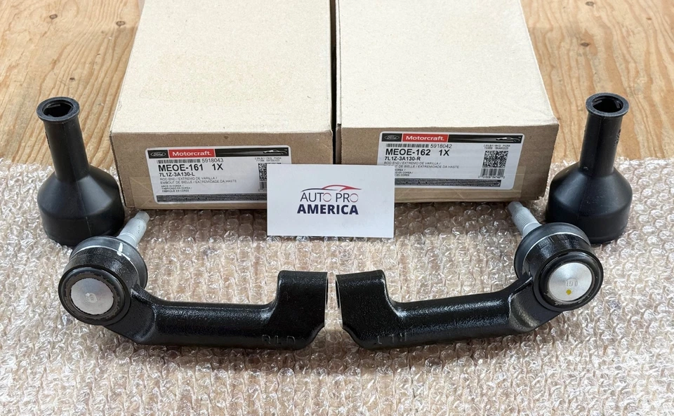 Steering Tie Rod Ends for FORD F150 EXPEDITION LH & RH MEOE161 MEOE162 OEM SET - Image 2 of 4