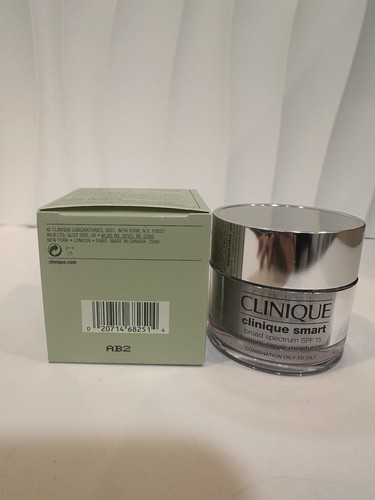 Clinique Smart Custom-repair SPF15 #3,4-1.7oz/50ml Combination Oily To Oily NIB - Picture 3 of 4