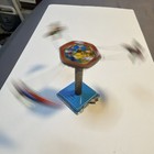 Collectible vintage- style Tin Toy Airplane Carousel — photo 3