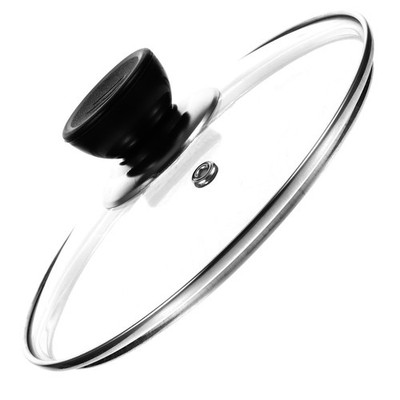 Kitchen Accessory Glass Pot Lid Reusable Cover for Metal Pans Heat Resistant