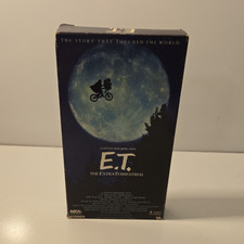 E.T. the Extra-Terrestrial VHS Slipcover MCA Home Video NTSC Hi-Fi PG