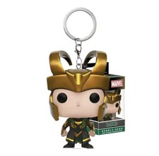 Pocket Pop! Loki Marvel Figura De Vinilo Llavero Colección