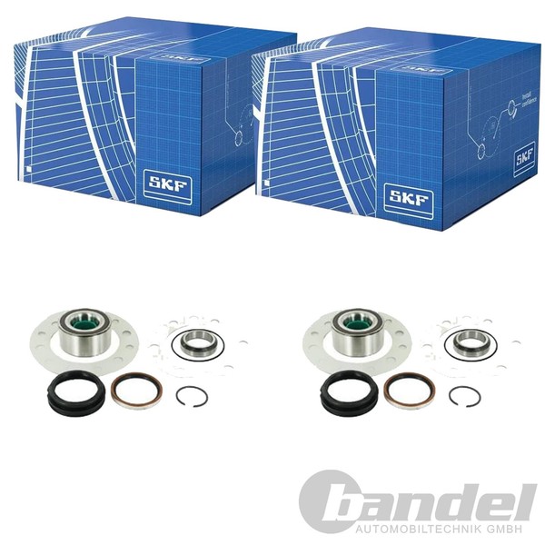 2X Skf RADLAGER-SATZ Hinten Passend FÜR Toyota Fortuner Hilux Links+Rechts-image