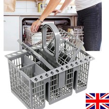 NEW Premium Quality Dishwasher Cutlery Basket Tray For Hotpoint Indesit - Grey