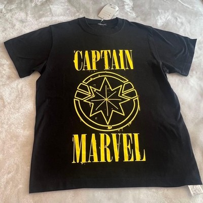 CAPTAIN MARVEL 90s Logo T-Shirt 【 Offiziell】