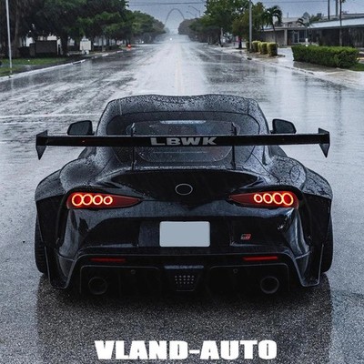 Red LED Tail Lights w/Startup Sequential For 2020-2024 Toyota GR Supra A90/A91