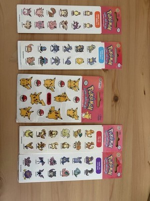 Pokémon Sticker Gotta Catch ém all! Nintendo 1999 Sticker OVP Rarität 