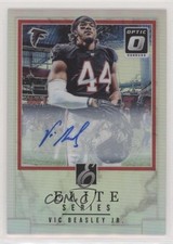 2018 Donruss Optic Elite Series Holo Prizm 45/50 Vic Beasley Jr #ES-VB Auto 6o3