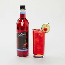 DaVinci Gourmet Sugar‑Free Cherry Syrup 25.4 oz Bottle – Pack of 1