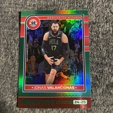 2024-25 Panini Nba Hoops - Jonas Valanciunas #229 Green /99