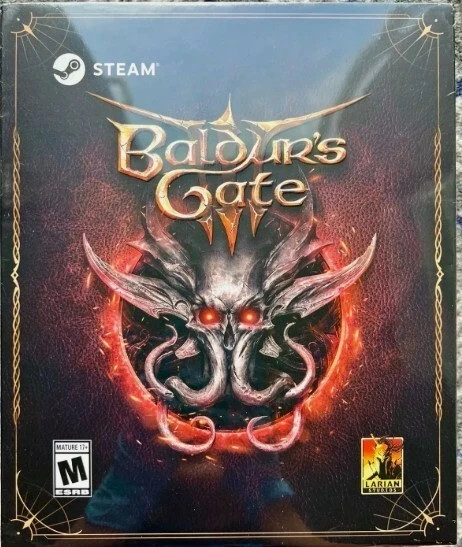 Baldur's Gate 3 Deluxe Edition PC Steam Collector's Physical USA Sealed