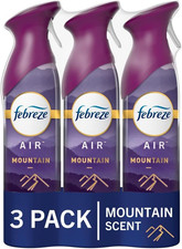 Febreze Air Mist Freshener Spray, Odor-Fighting 8.8 Ounce Pack of 3