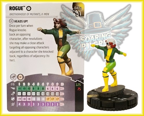 Marvel Heroclix  ROGUE - 041a - SUPER RARE  X-Men '97 Set
