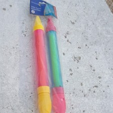 2-Pack Water Squirter Toys / Water Blasters - Pink/Yellow Green/Pink