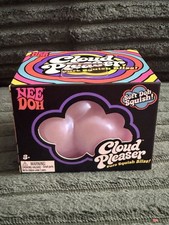 Nee Doh Cloud Pleaser Soft Doh Squish Squeeze Toy, Purple, HTF