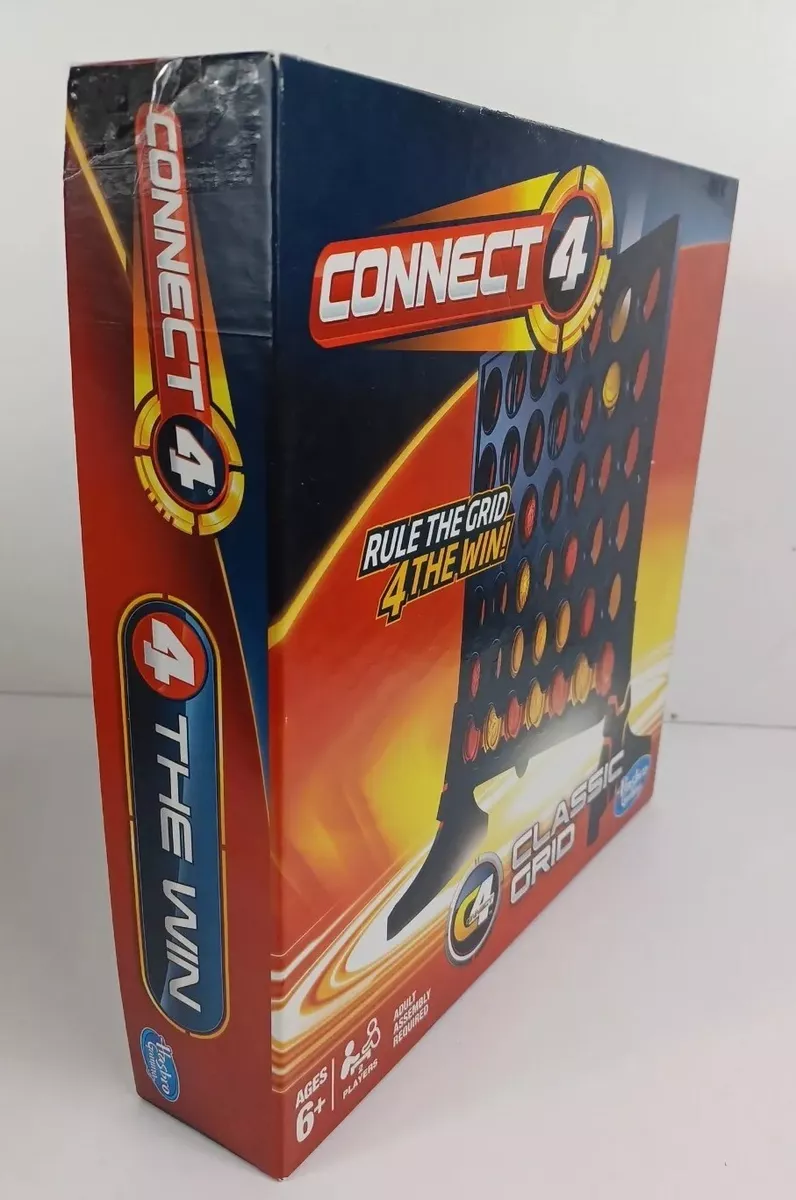 CONNECT 4 The Original Game Hasbro Games Age 6+, 2 Players, Year 2013