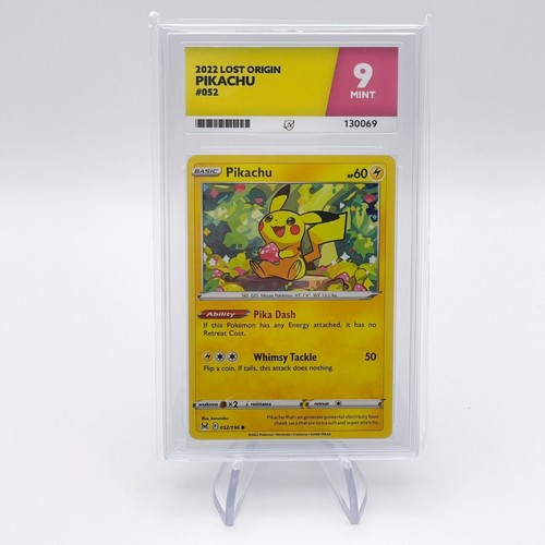 Pikachu graded ACE 9 for sale on eBay